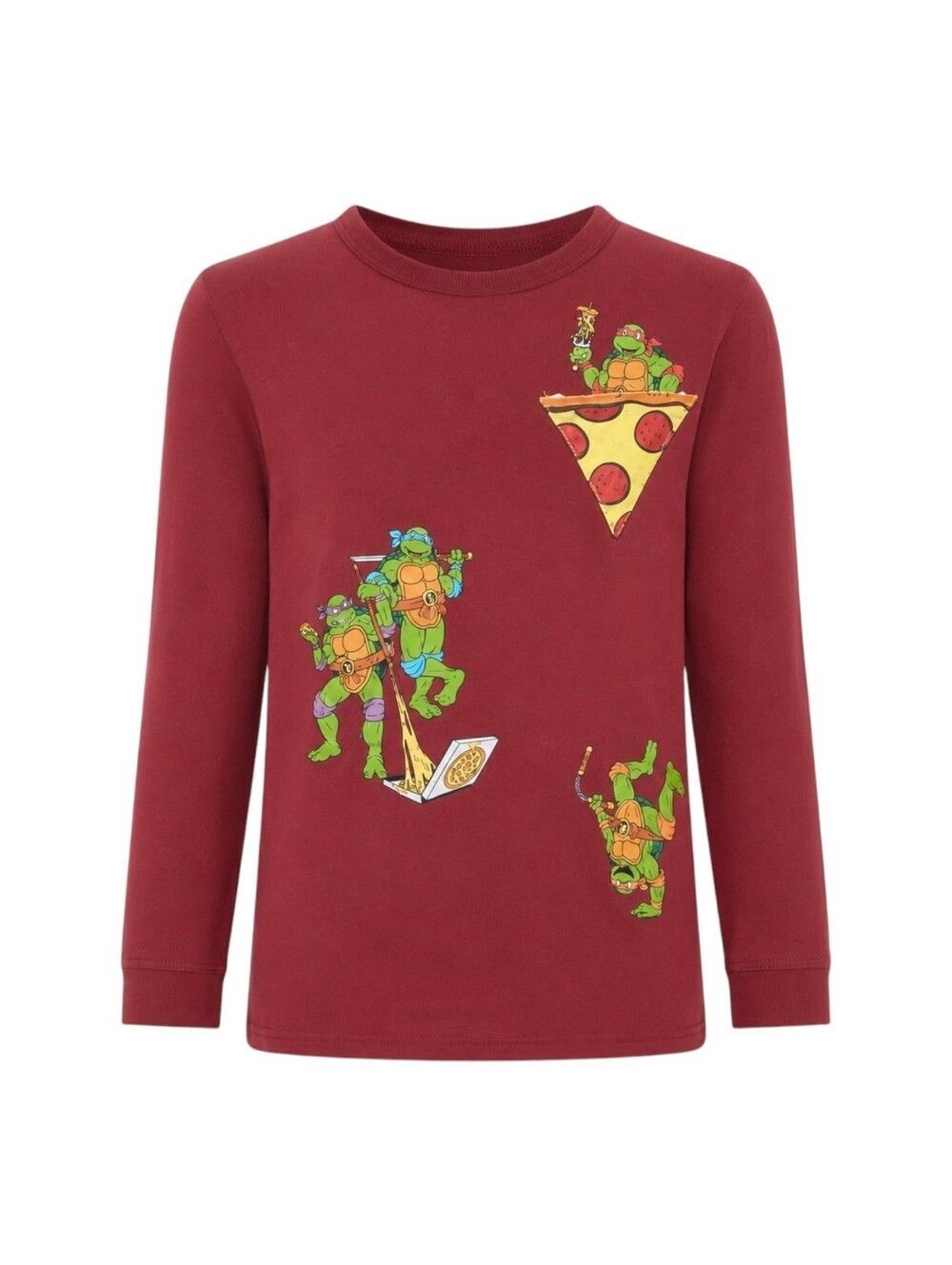 Tucker Tate Teenage Mutant Ninja Turtles Cotton Long Sleeve Tshirt Boys Size 7